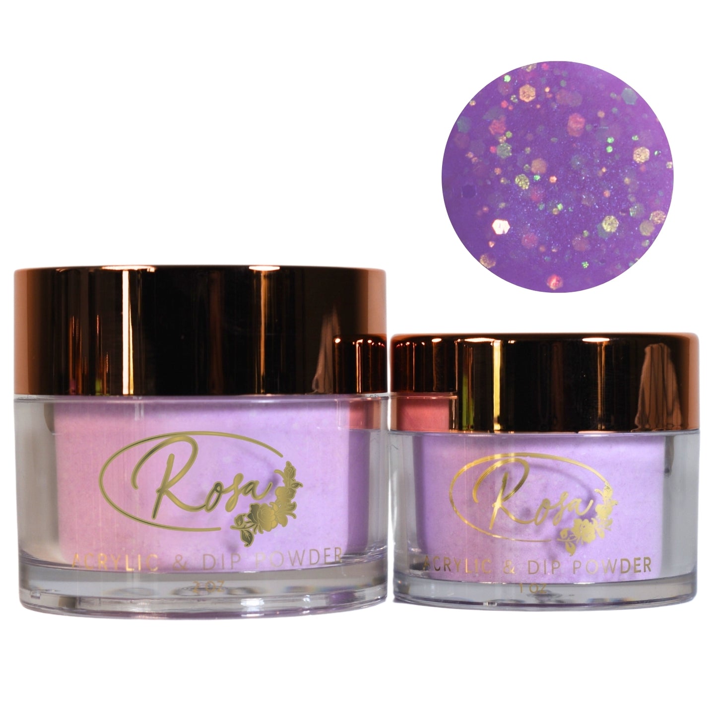 Violet Spark Acrylic Powder & Dip Powder