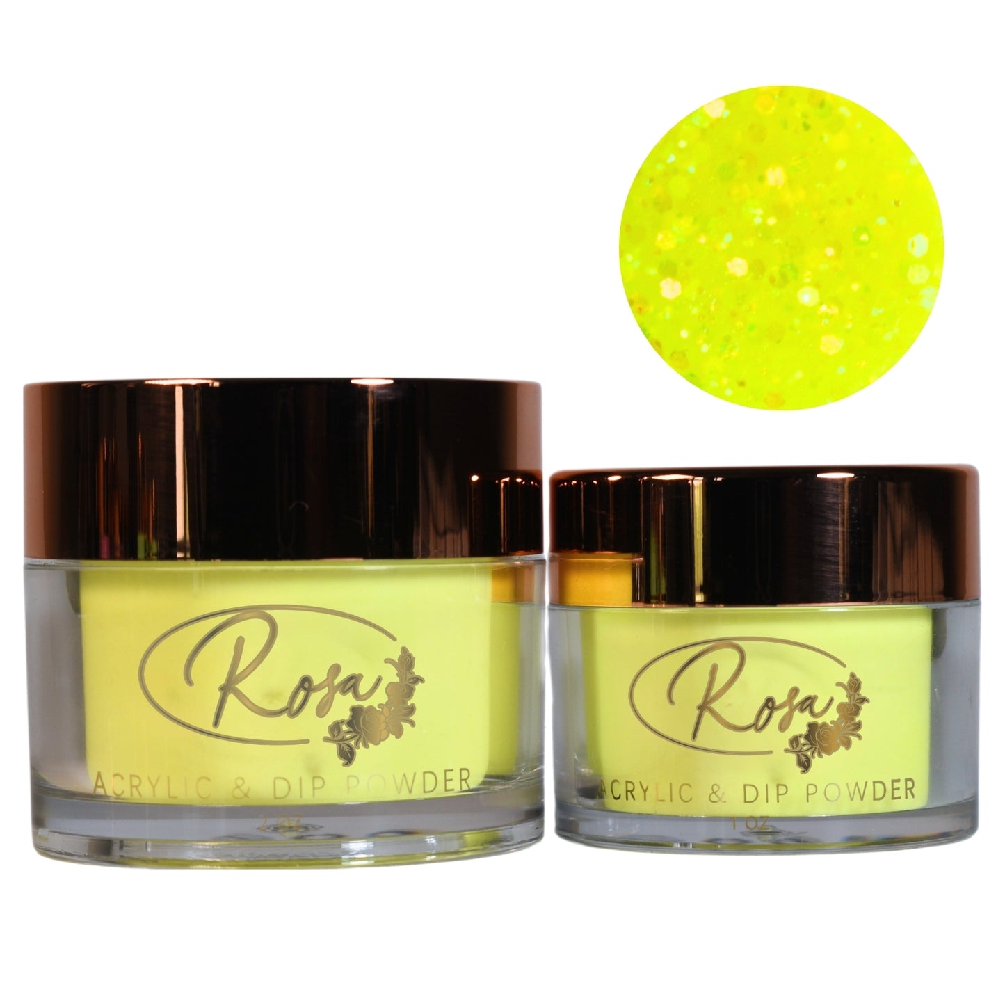 Yellow Spark Acrylic Powder & Dip Powder