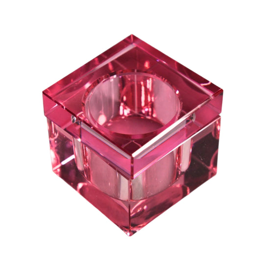 Pink Cube Dappen Dish